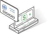 Automatic payment of debit and credit accounts.